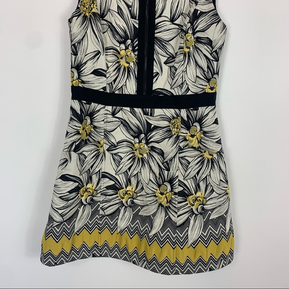 Alice + Olivia Ellis Jacquard Floral Pattern Collared Dress 10 - Picture 5 of 16